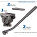 Leofoto Video Tripod LVC-193C+BV-10